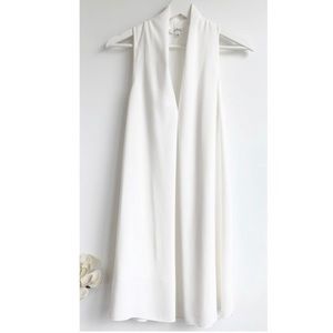 Aritzia Wilfred white sleeveless dress size XXS